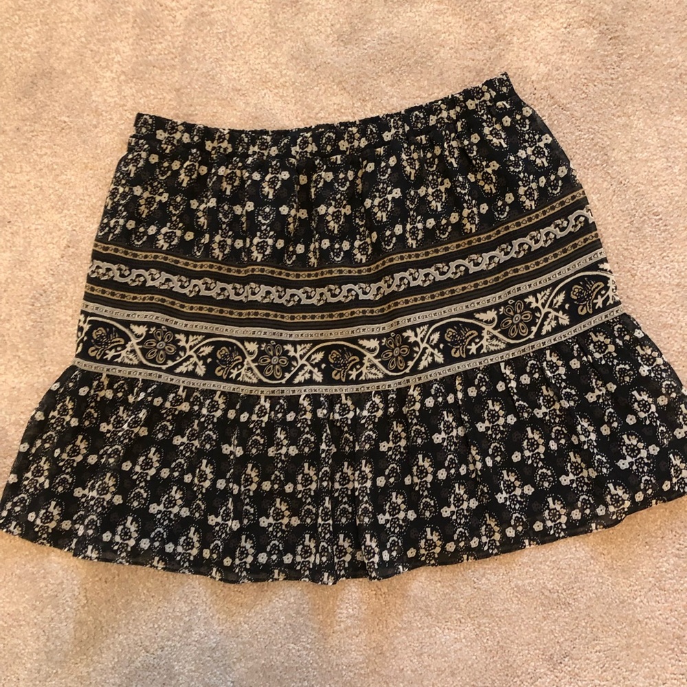 Madewell Black Skirt size M